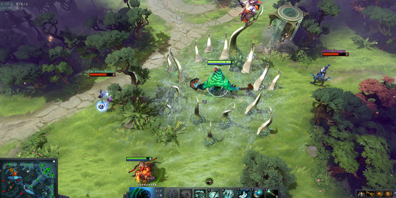 Dota 2 tựa game Esport W88 kịch tính